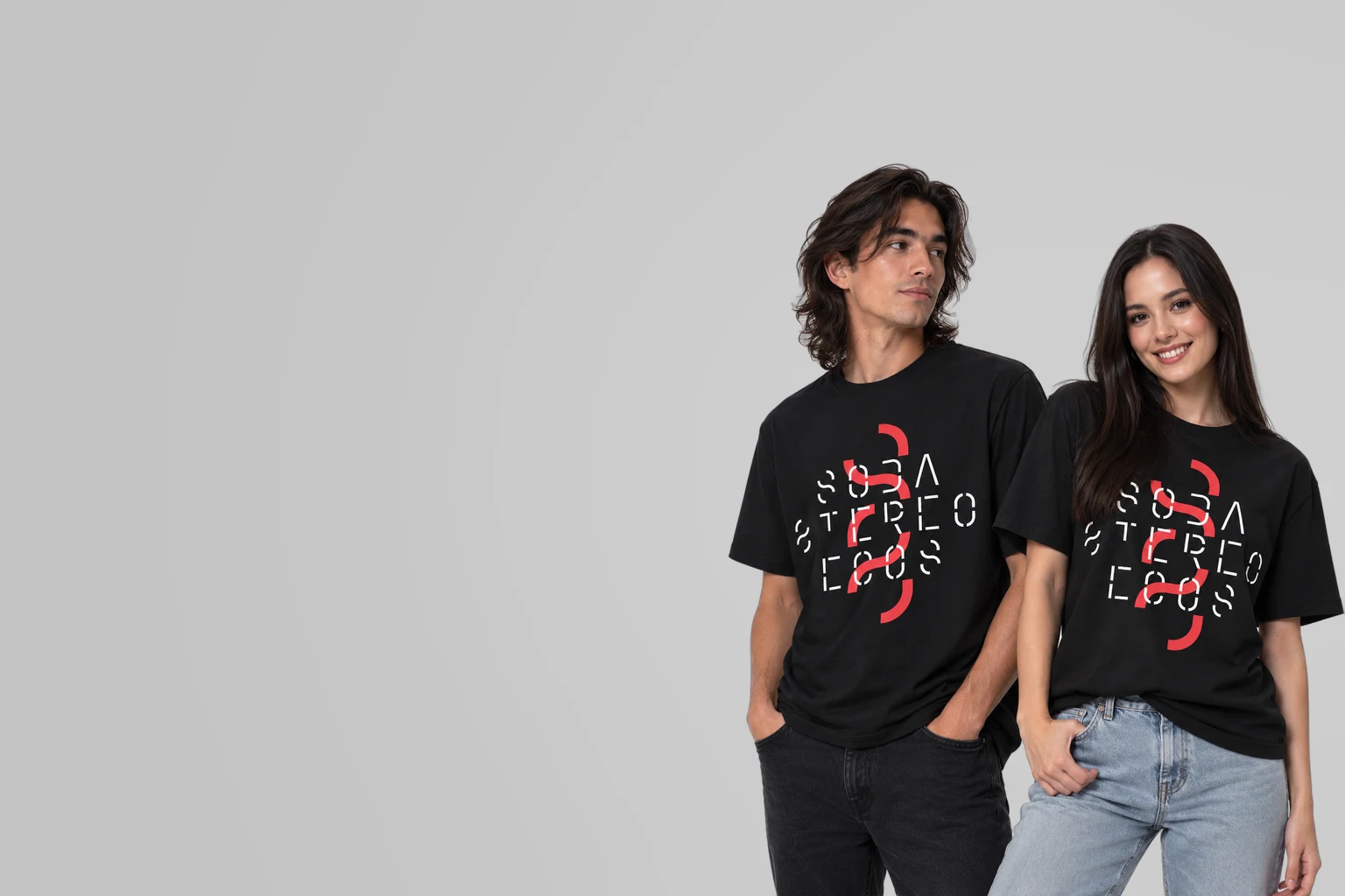 Camiseta unisex Soda Stereo Ecos, amplia disponibilidad de tallas